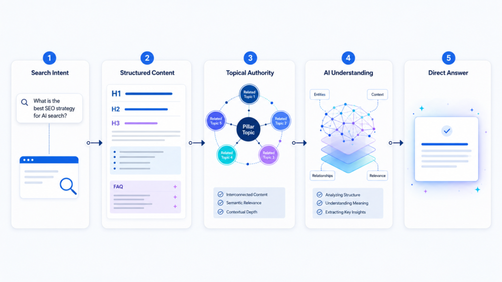 Google AI Overview search results